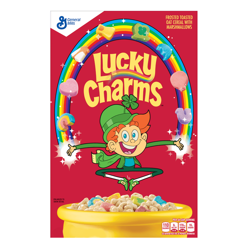 Lucky Charms Сухой Завтрак С Маршмеллоу Купить В Москве С Доставкой
